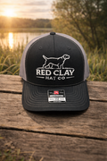 Red Clay Hat Co Dog Logo Black/Gray